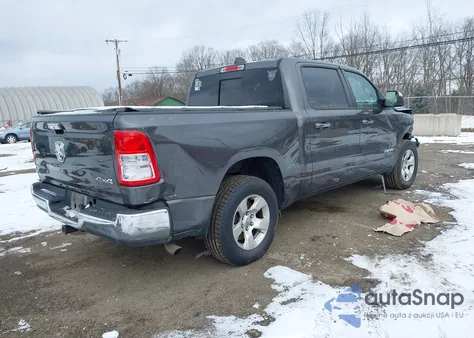 2019 Ram 1500 Big Horn/Lone Star 4X4 5'7 Box z USA, uszkodzony, nr VIN 1C6RRFFGXKN723226